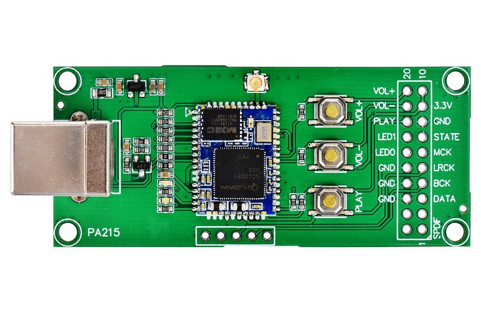 PA215 Bluetooth audio receiver solution